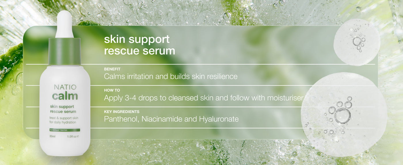 Skinfuse Rescue Calming Complex Calm Skin Support Rescue Serum