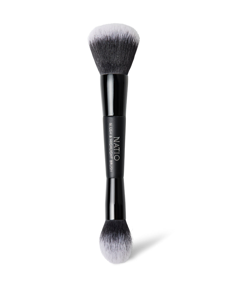 Double Ended Blush & Highlight Brush